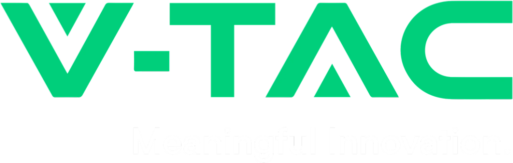 V-TAC Logo – Hersteller von LED-Beleuchtung und innovativen Lichtlösungen.